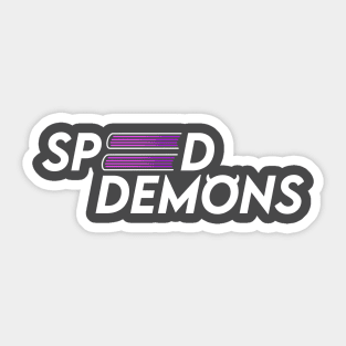 Speed Demons Sticker